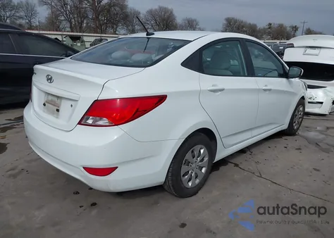 2015 Hyundai Accent Gls из США, поврежденный, VIN KMHCT4AE6FU930696